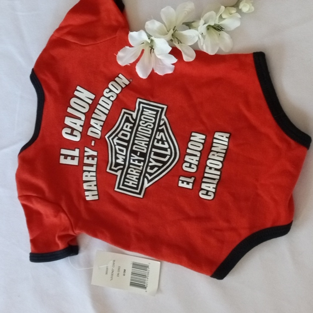 Harley-Davidson 0/3M Onesie